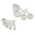 thumbnail image 1 of KitchenAid 9-Piece Plastic Stackable Measuring Cup and Spoons Set for Cooking, Porcelain, 1 of 8