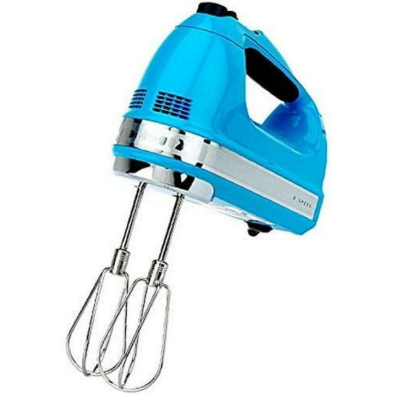 Open Box KitchenAid 9-Speed Hand Mixer, Crystal Blue