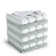 thumbnail image 1 of KitchenAid Albany Machine Wash Matte Grey/White Striped Cotton Dish Towel, 1 of 5
