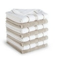 thumbnail image 1 of KitchenAid Albany Dishcloth 8 Pack Set, Milkshake/White, 12"x12", 1 of 5