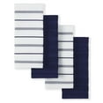 thumbnail image 1 of KitchenAid Albany Machine Wash Cobalt Blue/White Striped Cotton Blend, Polyester Kitchen Towel, 1 of 4