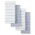 thumbnail image 1 of KitchenAid Albany Kitchen Towel 4-Pack Set, Lavender Cream/White, 16"x26", 1 of 4
