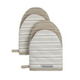 thumbnail image 1 of KitchenAid Albany Mini Oven Mitt 2-Pack Set, Milkshake Tan, 5.5"x8", 1 of 4