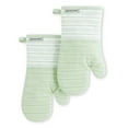 thumbnail image 1 of KitchenAid Albany Oven Mitt 2-Pack Set, Pistachio, 7"x13", 1 of 5
