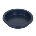 thumbnail image 1 of KitchenAid Aluminized Steel Nonstick 9-inch Round Cake Baking Pan, Ink Blue, 1 of 5