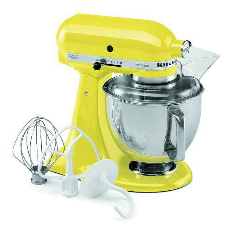 NEW - Top Rated KitchenAid Artisan 5 Qt. 10-Speed Pistachio Green Stand  Mixer with Flat Beater