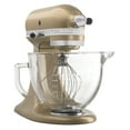 thumbnail image 1 of KitchenAid Artisan Design Series 5 Quart Tilt-Head Stand Mixer with Glass Bowl - Champagne - Closeout, 1 of 3