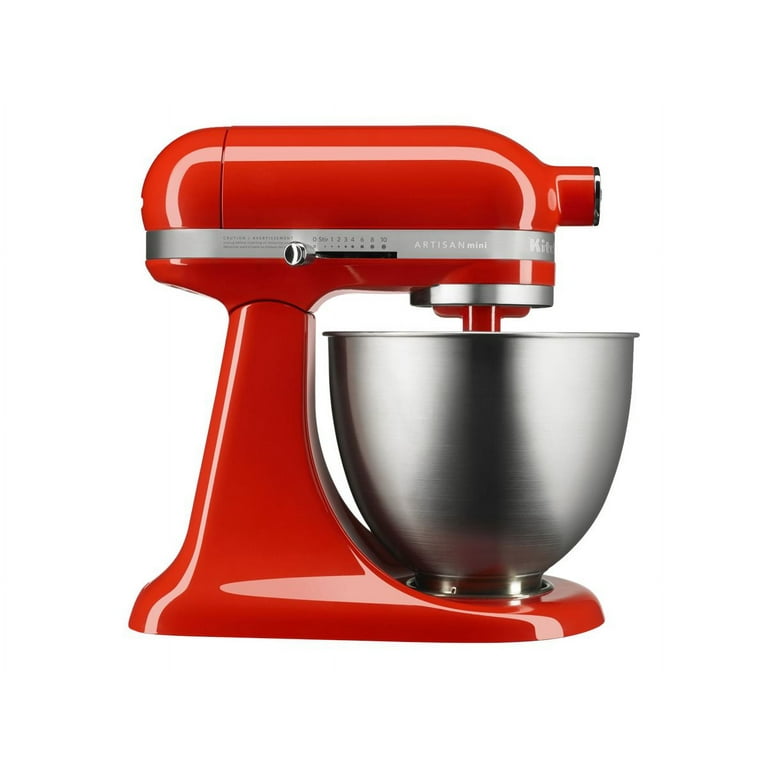 KitchenAid Artisan Mini 3.5 Quart Tilt Head Stand Mixer Hot Sauce Closeout