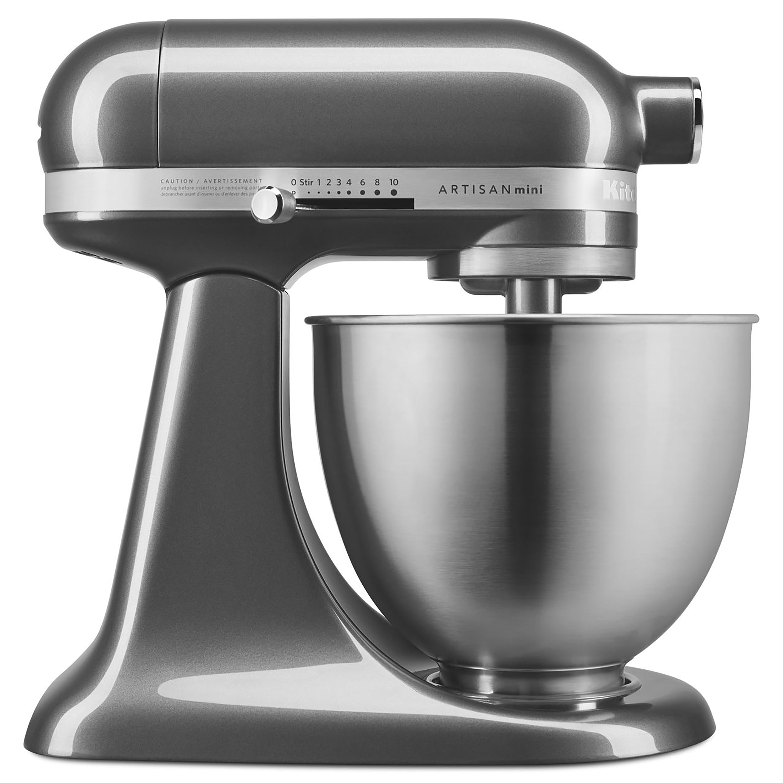 KitchenAid 4.5 Quart Tilt Head Stand Mixer in Onyx Black and Stainless  Steel