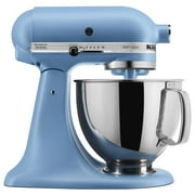 KitchenAid Artisan Series 5 Quart Tilt-Head Stand Mixer, Matte Vintage Blue (KSM150PSVB)