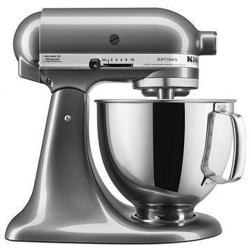 Series 5 Quart Tilt-Head Stand Mixer, Pearl Metallic (KSM150PSPM) - Closeout