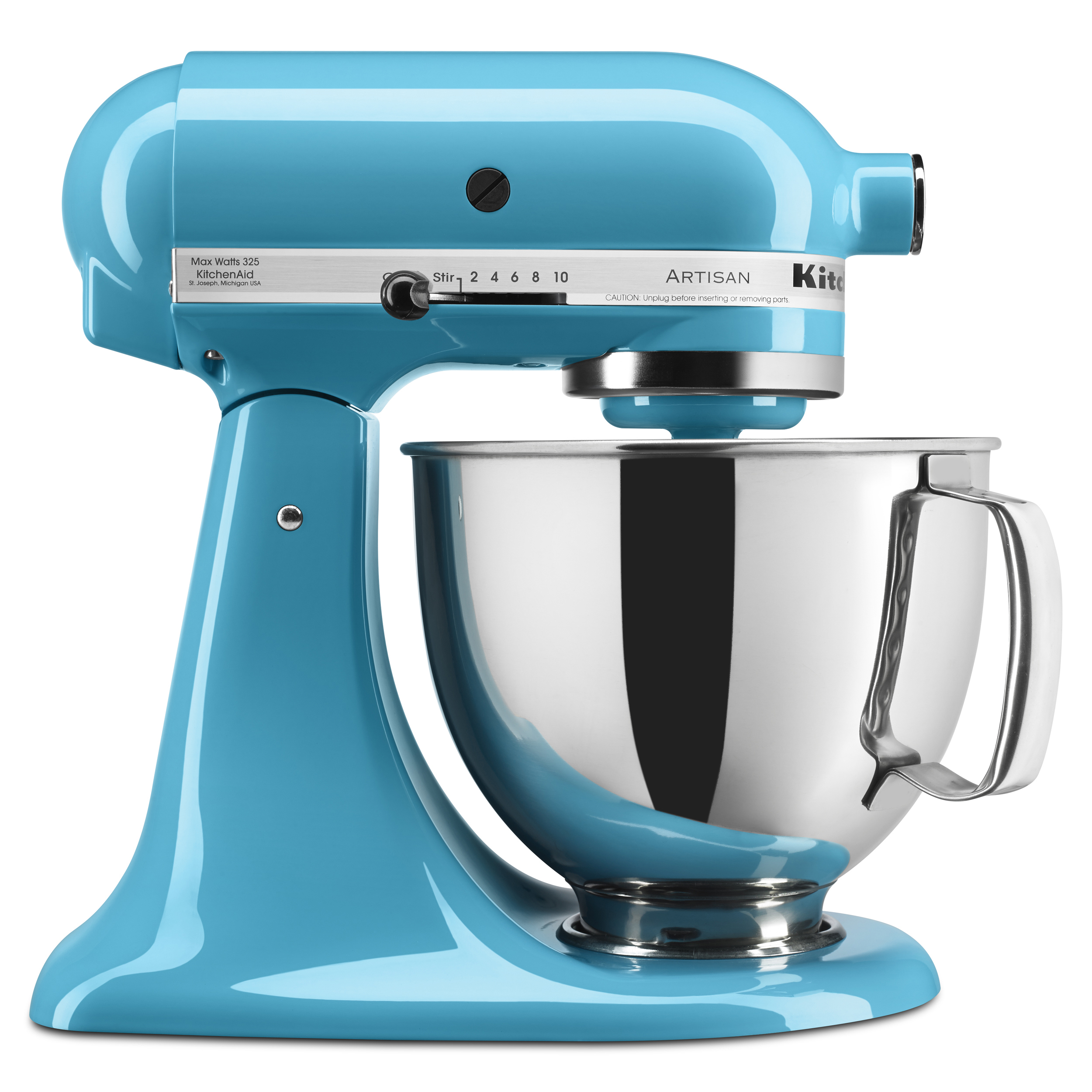 KitchenAid Artisan Series 5-Quart Tilt-Head Stand Mixer in Crystal Blue - KSM150PSCL - Closeout - image 1 of 4