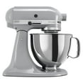 thumbnail image 1 of KitchenAid Artisan Series 5 qt Stand Mixer, Silver with Flat Beater, Dough Hook, Wire Whip, 1 of 5