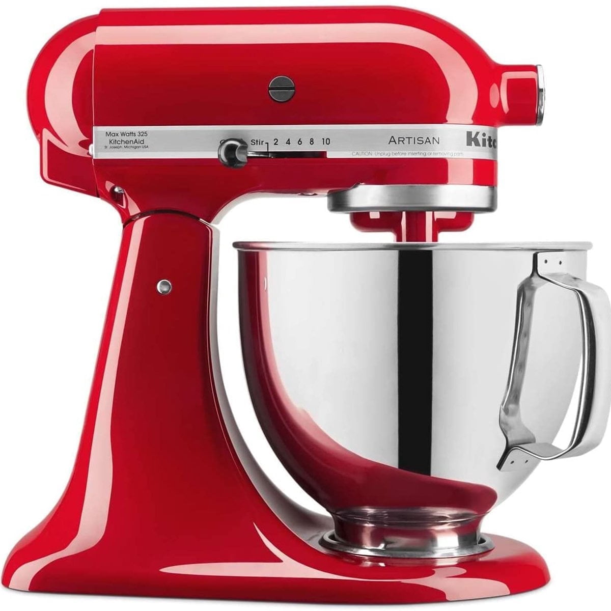 KitchenAid Artisan Tilt Head Stand Mixer, 5 qt, Passion Red
