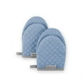 thumbnail image 1 of KitchenAid Asteroid Mini Oven Mitt 2-Pack Set, Blue Velvet , 5.5"x8", 1 of 6