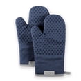 thumbnail image 1 of KitchenAid Asteroid Oven Mitt 2-Pack Set, Blue Willow, 7"x12.5", 1 of 4