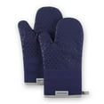 thumbnail image 1 of KitchenAid Asteroid Oven Mitt 2-Pack Set, Cobalt Blue, 7"x12.5", 1 of 6