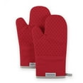 thumbnail image 1 of KitchenAid Asteroid Oven Mitt 2-Pack Set, Fire Red, 7"x12.5", 1 of 4