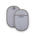 thumbnail image 1 of KitchenAid Asteroid Pot Holder 2-Pack Set, Lavender Cream, 6.5"x10", 1 of 6
