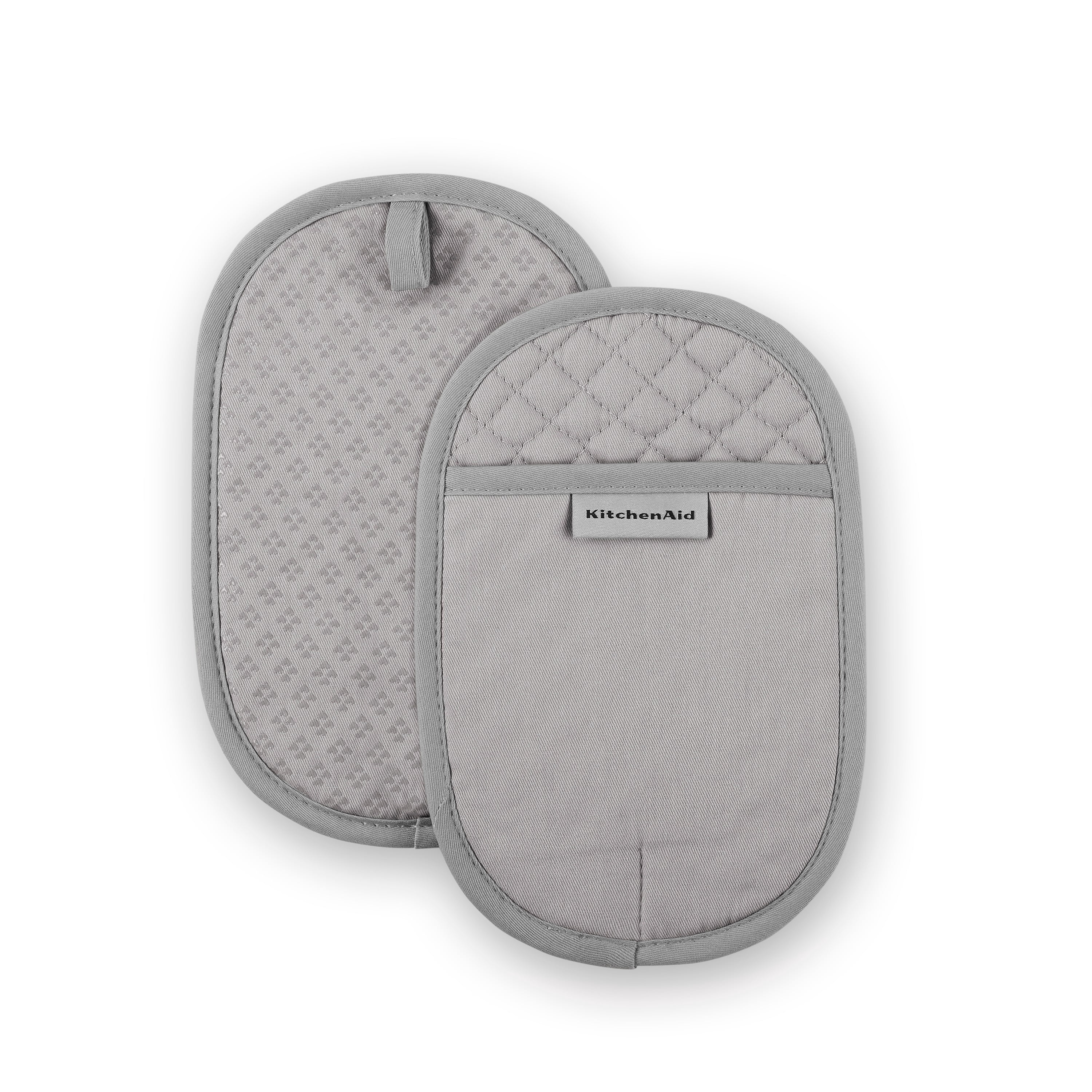 KitchenAid Asteroid Pot Holder Set, Grey, Set of 2