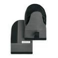 thumbnail image 1 of KITCHENAID Beacon Two-Tone Mini Oven Mitt 2-Pack Set, Contour Silver/Matte Black, 5.5"x8", 1 of 7