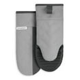 thumbnail image 1 of KitchenAid Beacon Two-Tone Oven Mitt 2-Pack Set, Cool Grey/Frost Grey, 5.75"x13", 1 of 7