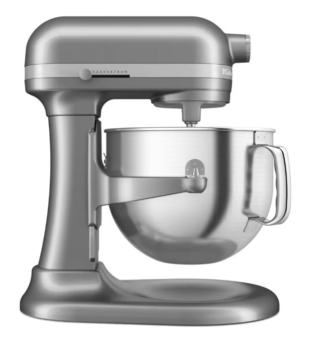 KitchenAid 7 Quart Bowl-Lift Stand Mixer, 11 Speeds, 500 Watts, Contour Silver