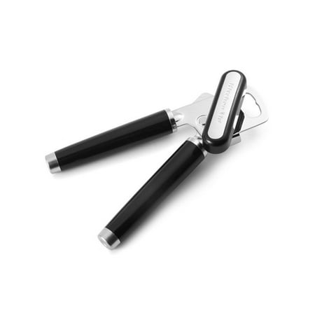 KitchenAid Classic 1 Multi-function Can Opener with Bottle Opener in Black