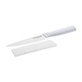 thumbnail image 1 of KitchenAid Classic 5.5-Inch Serrated Utility Knife with Sheath, High-Carbon Japanese Steel, White, 1 of 8