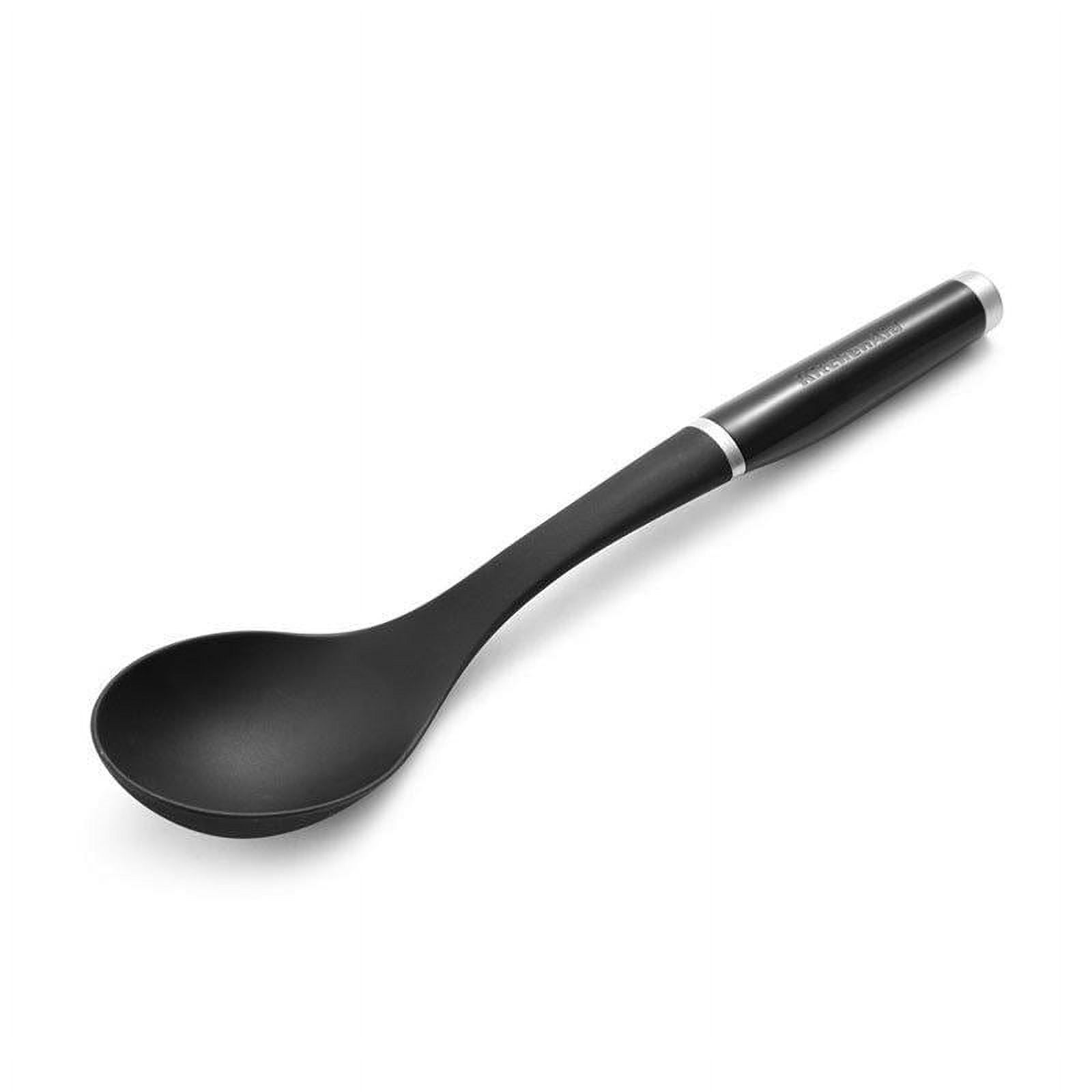 Black Nylon Heat-Resistant Basting Spoon