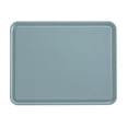 thumbnail image 1 of KitchenAid Classic Plastic Cutting Board with Trench, Non-Slip Edges, Dishwasher Safe, 11x14, Mineral Water, 1 of 8