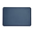 thumbnail image 1 of KitchenAid Classic Plastic Cutting Board with Trench, Non-Slip Edges, Dishwasher Safe, 12x18, Ink Blue, 1 of 6