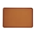 thumbnail image 1 of KitchenAid Classic Plastic Cutting Board with Trench, Non-Slip Edges, Dishwasher Safe, 12x18, Scorched Orange, 1 of 6