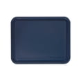 thumbnail image 1 of KitchenAid Classic Plastic Cutting Board with Trench, Non-Slip Edges, Dishwasher Safe, 8x10, Ink Blue, 1 of 6