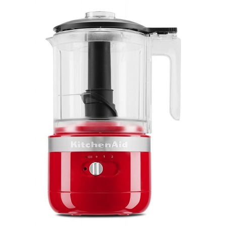 KitchenAid - 5 Cup Cordless Rechargeable Chopper - Passion Red
