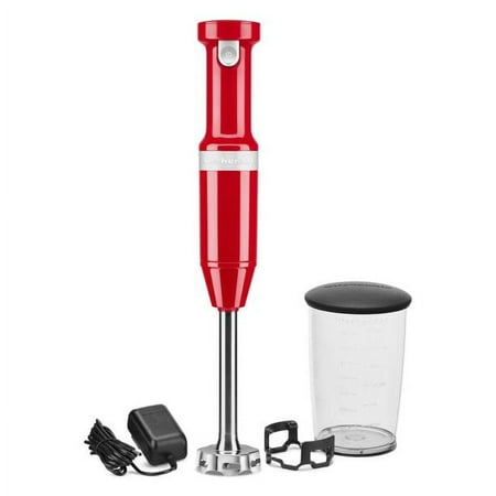 KitchenAid - Cordless Variable Speed Hand Blender - Passion Red