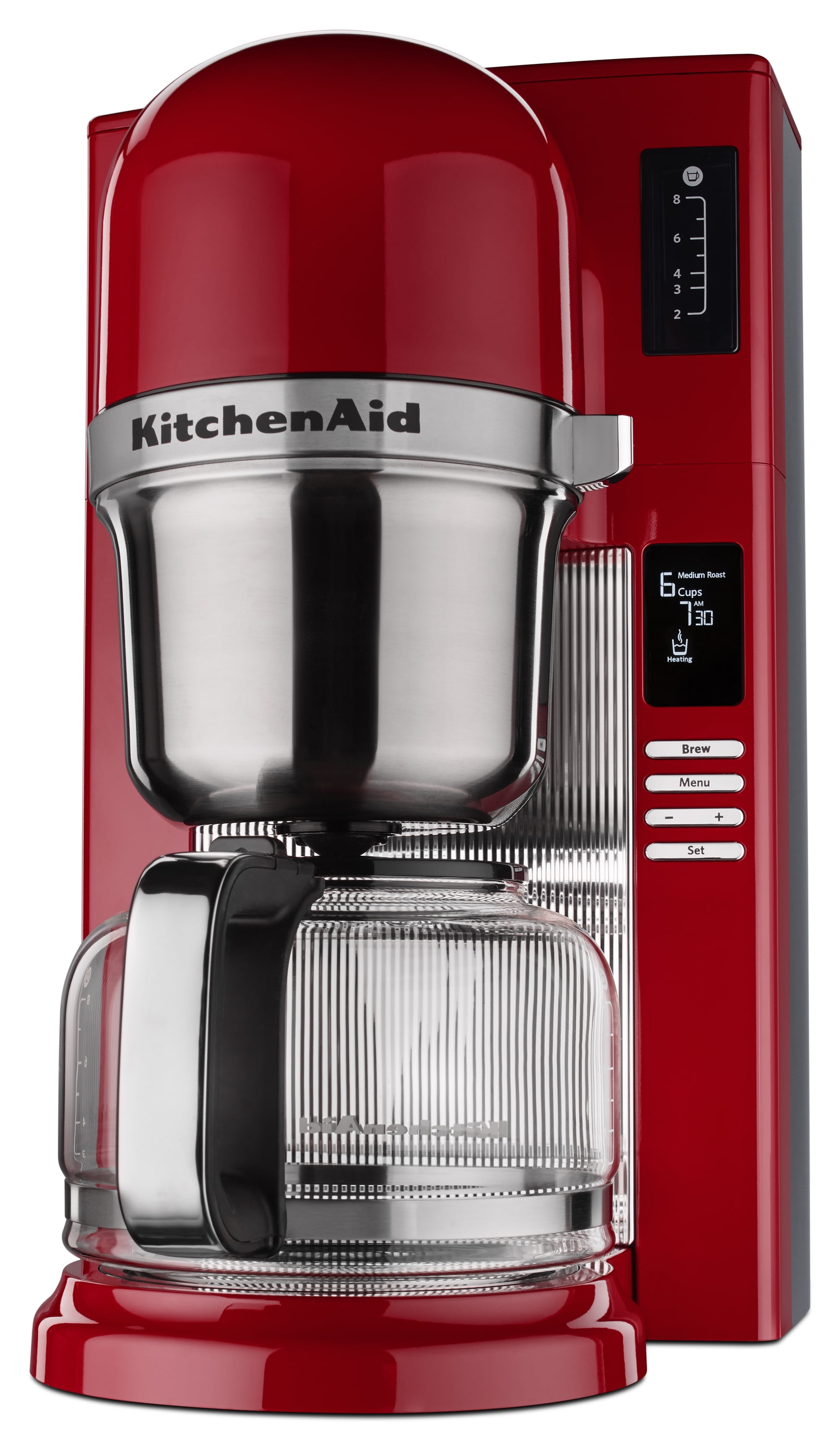 KitchenAid 14-Cup Empire Red Residential Coffee Maker in the