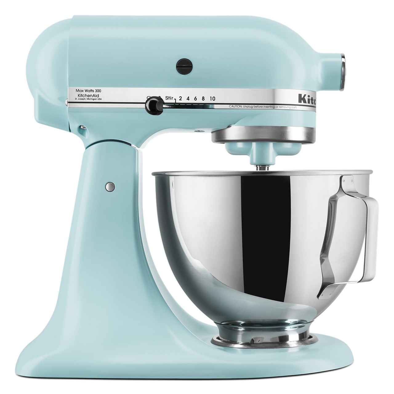 KitchenAid® Deluxe 4.5 Quart Tilt-Head Stand Mixer, 	Mineral Water Blue, KSM97 - image 1 of 9
