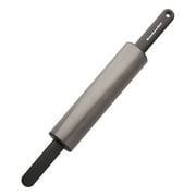 KitchenAid Durable Nonstick Metal Classic Handled Rolling Pin Gray