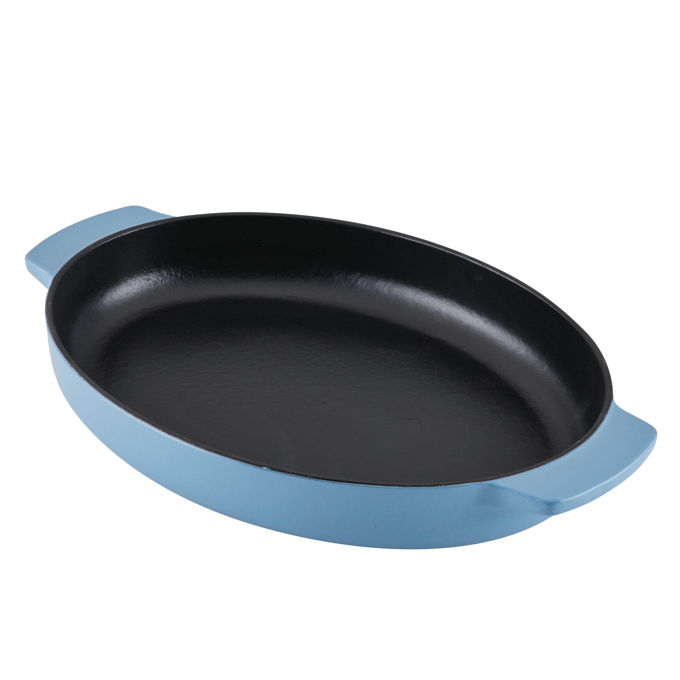 Sold at Auction: LE CREUSET CAST IRON AND BLUE ENAMEL PIZZA PAN, 30CM