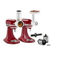 thumbnail image 1 of KitchenAid Food Grinder + Fresh Prep Slicer/Shredder Attachment Bundle,, 1 of 3