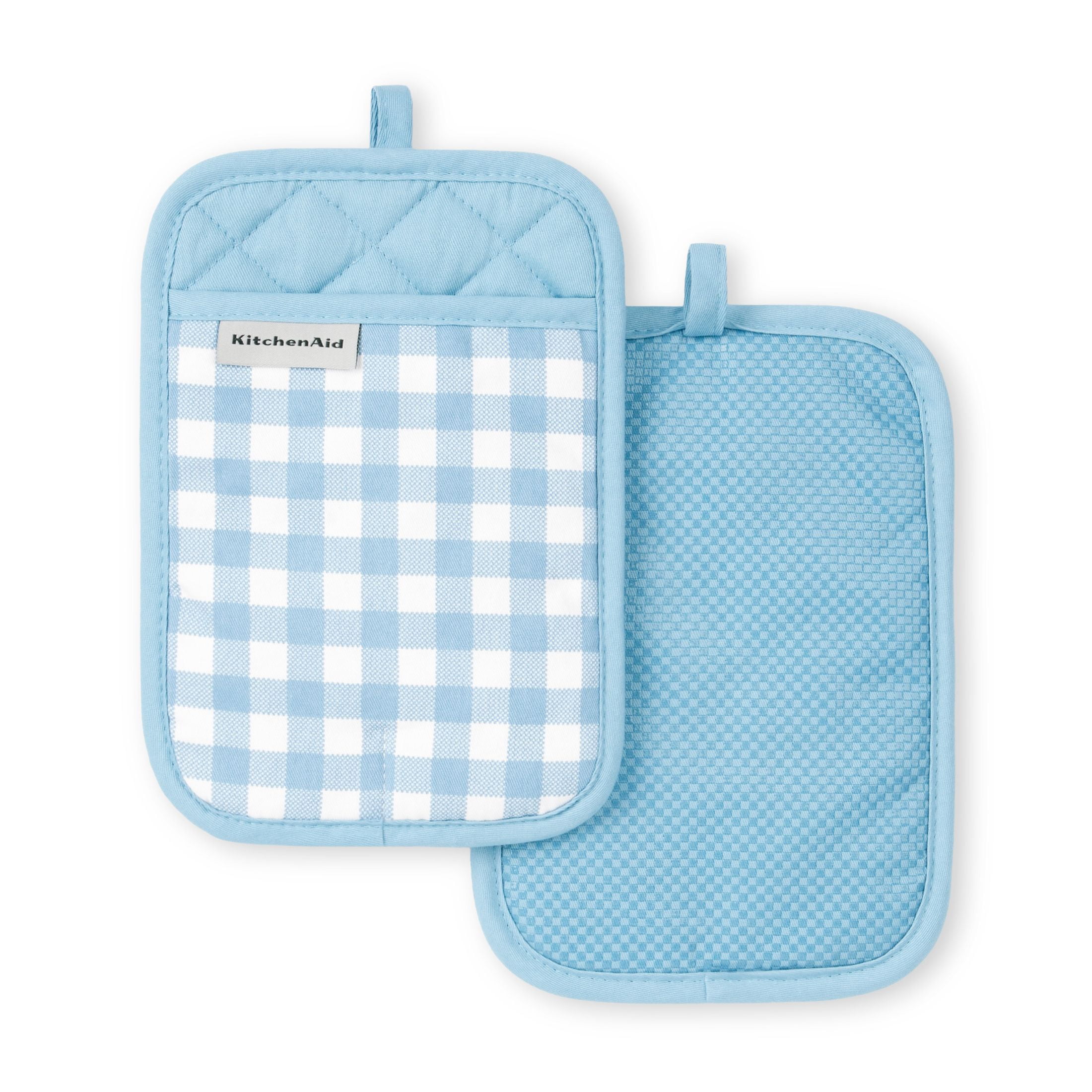 KitchenAid® KitchenAid Gingham Pot Holder 2-Pack Set,, 7"x10" (Set of 2)