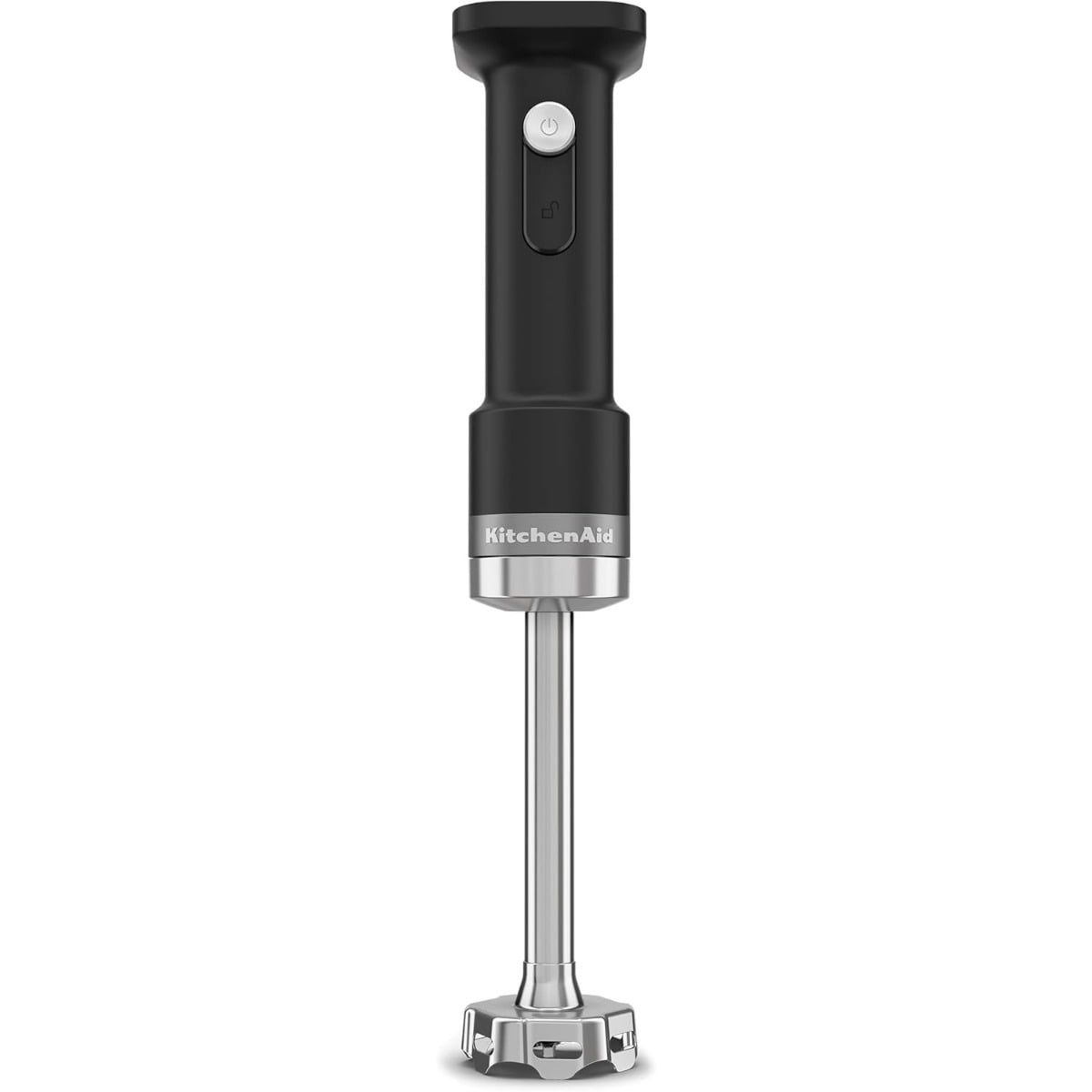 Black Cordless Variable Speed Hand Blender with Stainless Steel Shaft