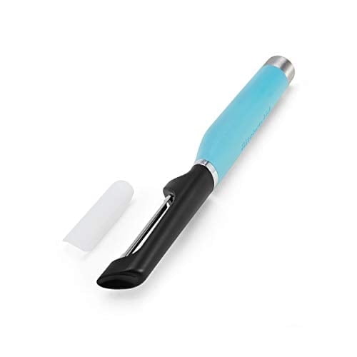 Aqua Sky Stainless Steel Ergonomic Euro Peeler