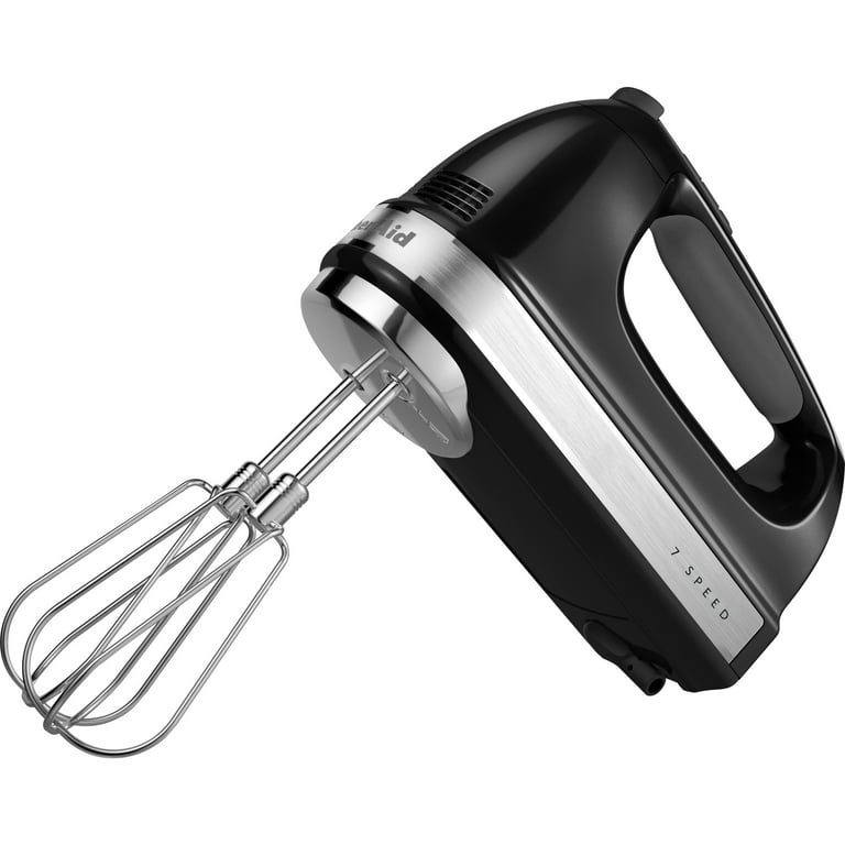 KitchenAid Cordless 7 Speeds Hand Mixer in Matte Black