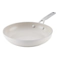 thumbnail image 1 of KitchenAid Hard-Anodized Ceramic Induction Skillet, 10-Inch, Porcelain White, 1 of 11