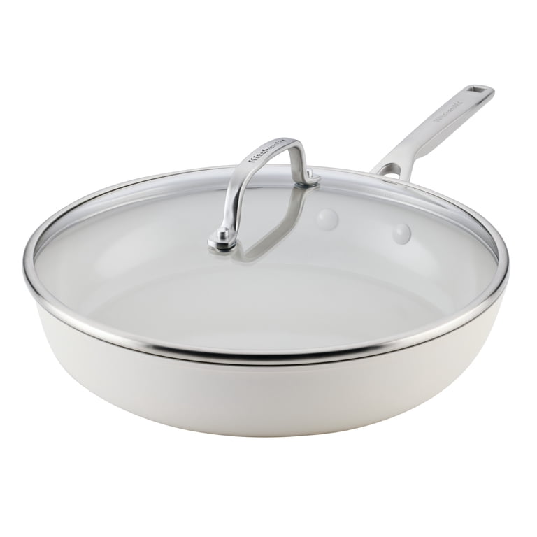KitchenAid Hard-Anodized 12.25 Inch Ceramic Induction Skillet with