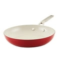 thumbnail image 1 of KitchenAid Hard Anodized 10 Inch Ceramic Nonstick Frying Pan, Oven Safe to 500°F, Empire Red, 1 of 8
