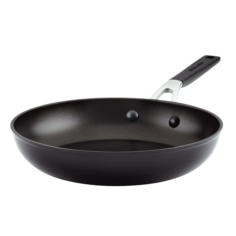 Kitchenaid Fry Pan, Nonstick, Hard Anodized, 10 Inch, Onyx Black
