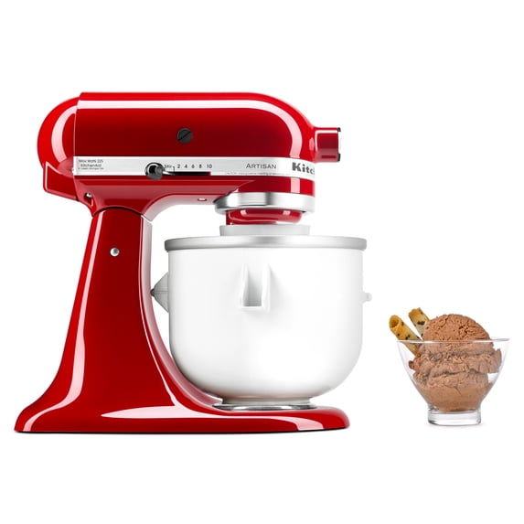 KitchenAid® Ice Cream Maker, White, KICA0WH